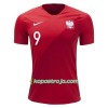 Billiga Fotbollströjor Polen Robert Lewandowski 9 VM 2018 Borta tröja